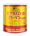 ファイン ヒアルロン&amp;コラーゲン+還元型コエンザイムQ10 袋タイプはこちら 商品名 ファイン ヒアルロン&amp;コラーゲン+還元型コエンザイムQ10 缶タイプ 内容量 196g 区分 日本製・健康食品 成分内容 魚コラーゲンペプチド、練乳パウダー、ハトムギエキス、エラスチンペプチド、コエンザイムQ10（還元型）、デキストリン、トレハロース、ヒアルロン酸、V.C、香料、甘味料（スクラロース）、ビオチン（原材料の一部に乳、大豆を含む） お召し上がり方 1日あたり7g（缶入りのスプーン1杯）を目安に、お好きなお飲み物に溶かしてお召し上がり下さい。本品は多量摂取により疾病が治癒したり、より健康が増進するものではありません。1日の摂取目安量を守ってください。 規格成分（7g中） ヒアルロン酸：150mgコラーゲン：5250mgエラスチン：15mgハトムギエキス(Numedic）：450mg 【関連キーワード】ファイン ヒアルロン&amp;コラーゲン+還元型CoQ10 缶タイプ、ヒアルロン酸、ヒアルロン酸 顆粒、コラーゲン、コラーゲン 顆粒、CoQ10、コエンザイムQ10、コエンザイムq10 還元型 【メーカー】ファイン 【広告文責】株式会社スパーク 0276-52-3731