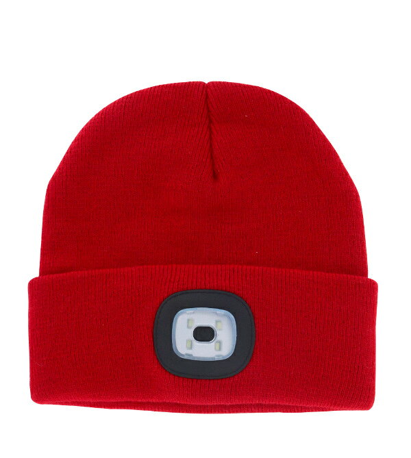NIGHT SCOUT �ʥ��ȥ������� LED Beanie �ӡ��ˡ� �˥å�˹ ���˹�� ��ǥ�����˹�� ����å� ˹�� LED�饤���դ� �䤨�к� �ݲ����å� �䤨�� �䤨���к� �ɴ����å�