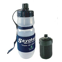 携帯用浄水器 セイシェル携帯浄水器スタンダード ボトル本体+交換用フィルターセット エマージェンシーグッズ 避難生活用品 アウトドア キャンプ 登山 グッズ おすすめ 通販 人気