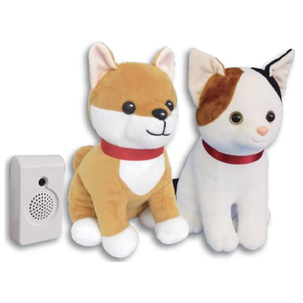 時間だよ！おしらせとうばん しば/みけ 群馬電機 忘れもの防止タイマー 音声メッセージ 繰り返し 再 ...