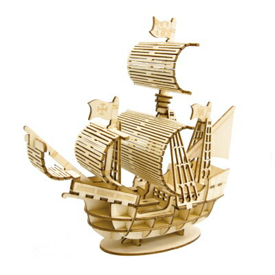 【ネコポス】【送料無料】ki-gu-mi 帆船 パズル キグミ 木製パズル 大人 木製 木製立体パズル 脳トレ お年寄り ご年配 高齢者 シニア 両親 祖父母 ...