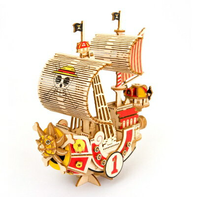 【ネコポス】【送料無料】ki-gu-mi ワンピース サウザンド・サニー号 立体パズル パズル キグミ 木製パズル 大人 木製 木製立体パズル 脳トレ 母の日 ...