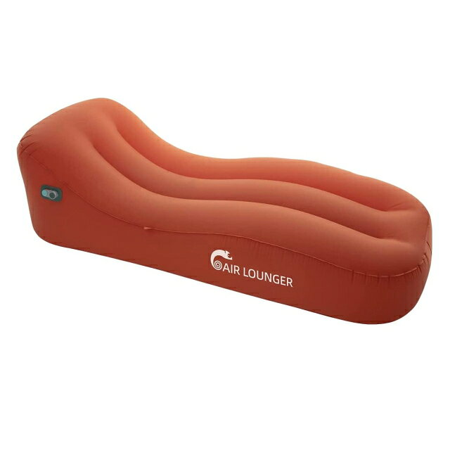 ハートドロップの自動膨張式エアラウンジベッド GIGA LOUNGER ギガラウンジャー マット アウトドア用寝具 エアーベッド エアベッド エアー ベッド シングル 電動式 アウトドア キャンプ 来客用 防災 災害対策 USB充電 電動エアーベッド 電動エアベッド｜アングル2