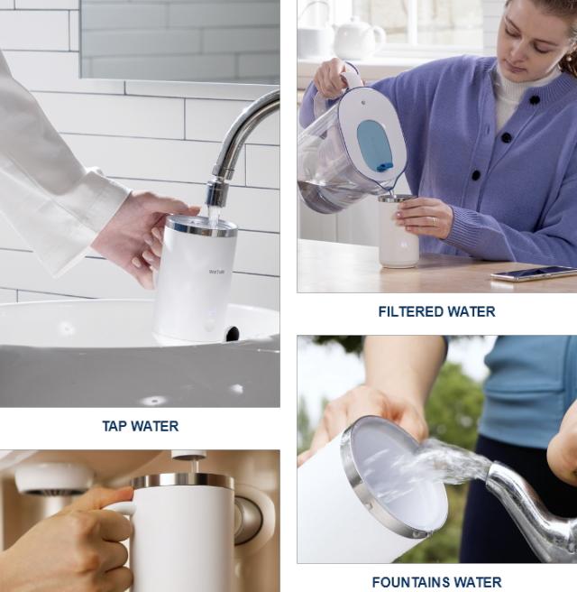 【代引き不可】WaTalk 防災関連グッズ 濁度計 濁度測定 水質測定 マグカップ 濁度計搭載マグカップ 水道水 サーバー 飲用水 水質チェック 海外旅行 海外 旅行 川の水 キャンパー キャンプ 登山 道具 器具 用具 便利 用品 グッズ 通販 人気