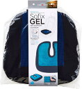 SOFIXGEL 薄型クッション シートクッション クッション 車内用品 お尻 ヒップ 腰 腰痛 腰痛対策 負担 軽減 姿勢 対策 自動車 ドライブ 長時間 運転 ロングドライブ 弾力ゲル 低反発ウレタン 低反発クッション 疲れにくい リラックス グッズ 人気