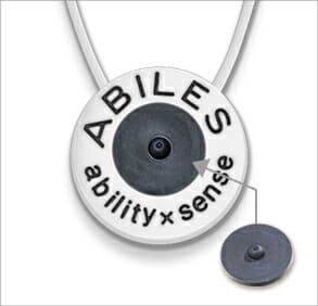 【ネコポス】【送料無料】ユニカ ABILES NANO アビリス ナノ クリスタル ネックレス3 Type3 ネックレス スポーツネックレス 健康アクセサリー スワロフスキー アビリスナノ ブラックアイ BLACK EYE ブレス ブラックアイナノ 丸山式コイル アスリート スポーツ選手 電磁波対策