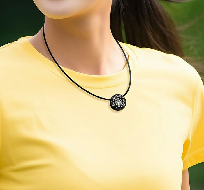 【ネコポス】【送料無料】ユニカ ABILES NANO アビリス ナノ クリスタル ネックレス3 Type3 ネックレス スポーツネックレス 健康アクセサリー スワロフスキー アビリスナノ ブラックアイ BLACK EYE ブレス ブラックアイナノ 丸山式コイル アスリート スポーツ選手 電磁波対策