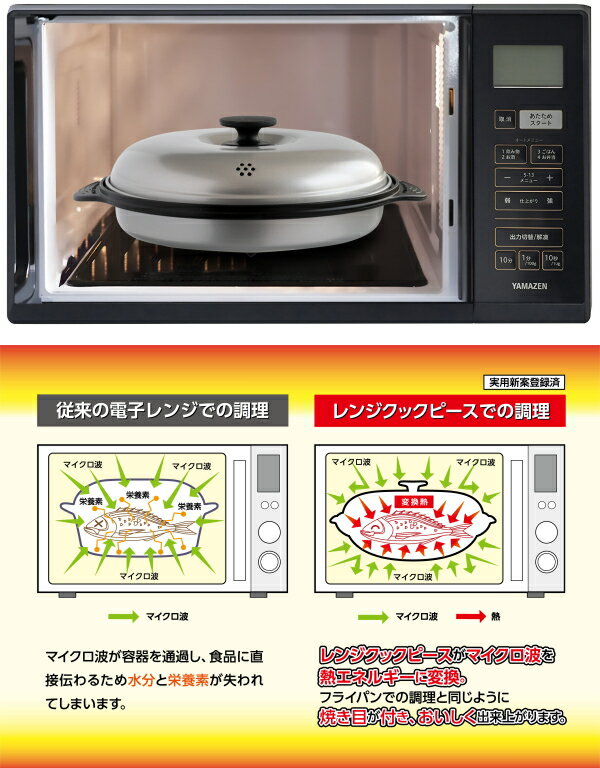 【即納】レンジクックピース レシピ付き 電子レンジ用調理器具 調理器具 電子レンジ専用調理器 電子レンジ用調理器 電子レンジ調理器 電子レンジ調理用品 電子レンジ レンジ 炊飯 炊飯器 ご飯 焼く 炒める 煮る 茹でる 炊く 蒸す 温め直す グッズ おすすめ 人気 2