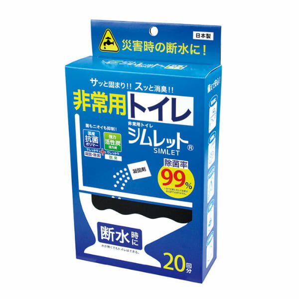 樂天商城 - 非常用トイレ シムレット 20回分セット SMK-20