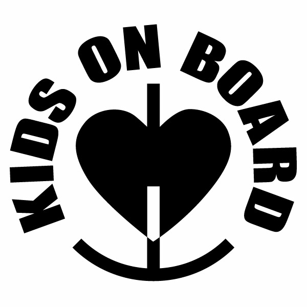 樂天商城 - 2枚組 KIDS ON BOARD Ver.175（子供が乗っています）ロビン カッティングステッカー 幅約17cm×高約15.2cm ハンドメイド キッズインカー 車用ステッカー
