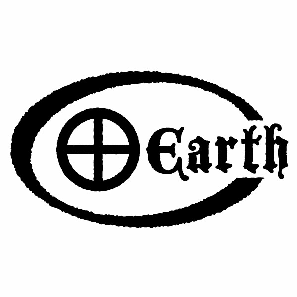 樂天商城 - 地球記号 Earth（腐食調）Ver.011 カッティングステッカー ミニサイズ 3枚組 幅約11.8cm×高約6.7cm ハンドメイド 惑星記号ステッカー