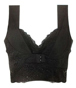 モリアージュナイトブラ Moriage 加圧ブラ ブラック(Sサイズ)