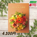 【カタログギフト】【送料無料】AS YOU LIKE アズユーライク 洋風カタログギフト (ハイビスカス) 【内祝】【お返し】【お祝い】【お礼】【ご挨拶】【プレ...