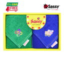 【ポスト投函便】Sassy サッシー ミニタオルセット (SA-2802)【送料無料】【ご自宅用】【プチギフト】【プレゼント】【当日発送】