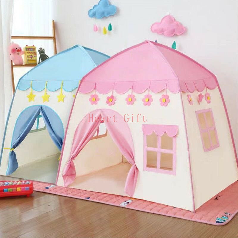 メーカー希望小売価格はメーカーカタログに基づいて掲載しています ※材質：TCコットン、メッシュ、繊維棒 ※サイズ：写真参照 ※年齢：6ヶ月~12歳 ※商品機能：子供用ベッド/独立した空間 /ゲームハウス カバーだけ丸洗い可　広々サイズで、大人が一緒に入って遊ぶこともでき、家族みんなで楽しめます。 安全設計、組み立て簡単、コンパクト可、持ちやすい、室内室外でも使用できる、 使わない時もコンパクトで収納楽々。 お部屋のインテリアとしてもアクセントになります。 テント窓が付くので、通気性は優れます。 子供の独立した能力を向上させます。 誕生日パーティー、公園、ピクニック、裏庭のバーベキュー、遊び場、デイケア、学校、 カーニバル、睡眠、屋内または屋外のプレイのためのの幼児のおもちゃ！ ※※注テント（テントのみです。他の人形など飾りものは付属しておりません ●海外製品の為、日本製より完璧でない場合がございます。(縫製が甘い、多少の汚れ、色ムラなど)細かい事を気になさる方はご入札をお控え下さいませ。 ●商品に不良があった場合は、商品到着から3日以内にご連絡してください。 ●こちらの対応と商品について何かご不満がありましたら、「レビュー」を付ける前に一度ショップとご連絡してお願いいたします、ショップの誠意を持って最後まで対応させていただきます。
