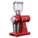 カリタ Kalita ナイスカットG ステンレス鋼 インディアンレッド 電動コーヒーミル(2)