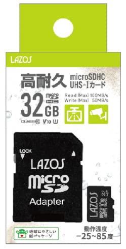 高耐久 マイクロSDカード 32GB MicroSD マイクロSDHC 防水 耐衝撃 耐X線 耐静電気 MicroSDHCカード メモリ class10