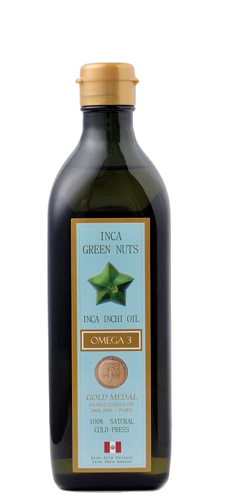 アルコイリス インカグリーンナッツ・インカインチオイル 460g (×1本) オメガ3 天然 ビタミンE 無添加 ..