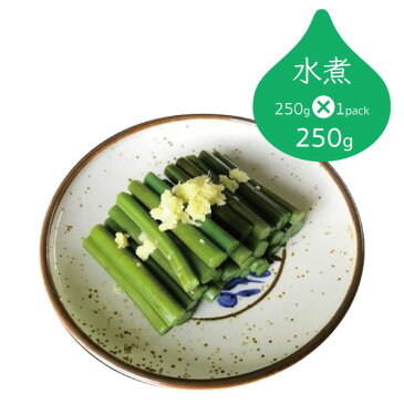 雪どけわらび水煮 250g 国産 山形県小国町 山菜 送料無料