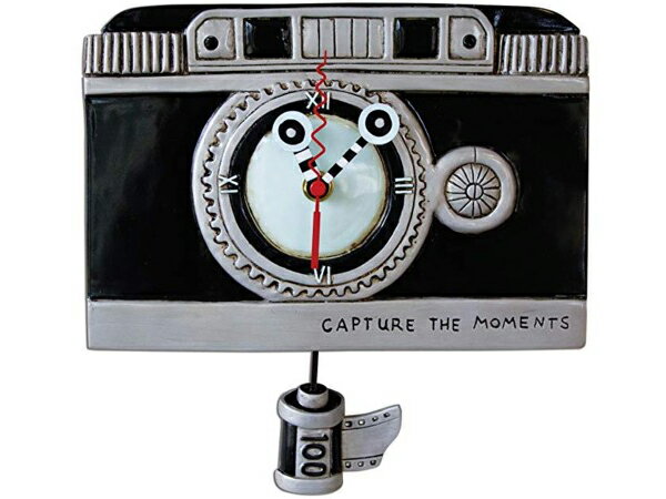 Allen Designs AEfUC@re[WEJ̐Uqv@Vintage Camera ClockMichelle AllenfUC