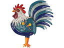 Allen Designs アレン・デザイン　ニワトリの振り子時計　Rooster Design Clock Rise N ShineMichelle Allenデザイン