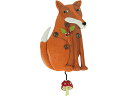 Allen Designs アレン・デザイン キツネの振り子時計 Foraging Fox ClockMichelle Allenデザイン