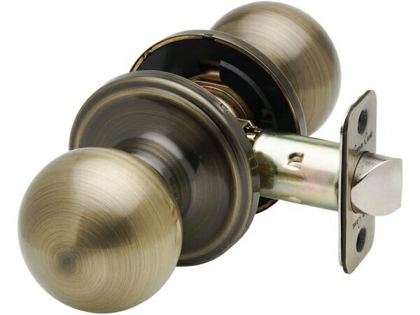 Copper Creek　ドア・ノブ　Antique Brass Ball Knob　取っ手交換用ノブ・アンティークな真鍮仕上げ