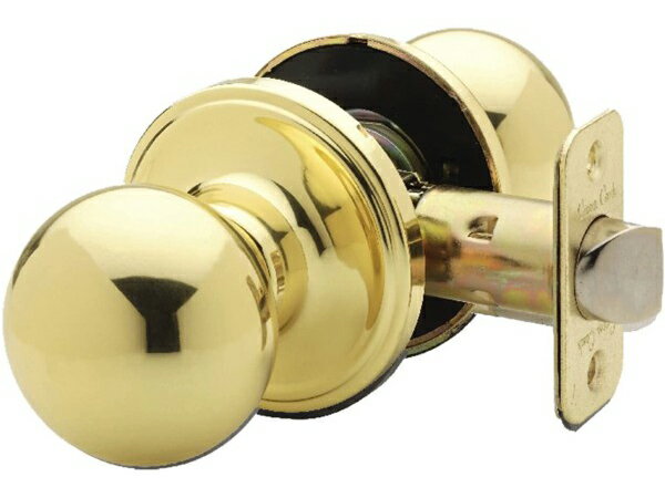 Copper Creek　ドア・ノブ　Polished Brass Ball Knob　取っ手交換用ノブ・艶のある真鍮仕上げ