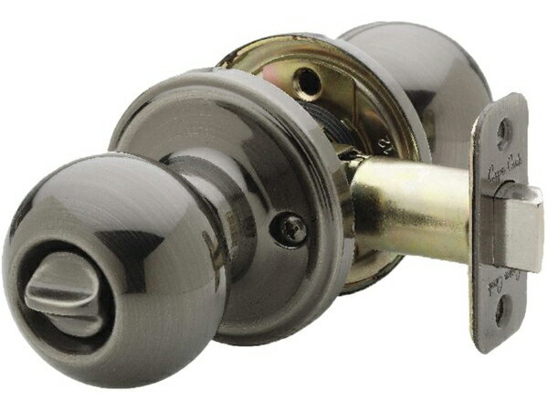 Copper Creek　ドア・ノブ　Antique Nickel Ball Knob 　（ロック式）　取っ手交換用ノブ・アンティー..