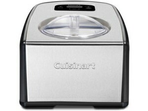 即発送！ 【2-4年保証・日本語訳・変換プラグ付】　Cuisinart　クイジナート　コンプレッサー内蔵型ジェラート＆アイスクリームメーカー　ICE-100容器を前もって冷やしておかずにアイスが作れます　おすすめです♪