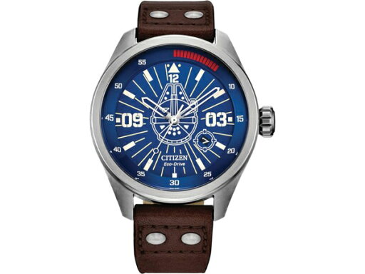 Citizen Eco-Drive スター・ウォーズ ファルコン号 / ハン・ソロ 男性用腕時計 (ブラック/シルバー) シチズン vs Star Warsコラボ海外限定逆輸入モデル Citizen Eco-Drive スター・ウォーズ ファルコン号 / ハン・ソロ 男性用腕時計 (ブラック/シルバー) シチズン vs Star Warsコラボ海外限定逆輸入モデル