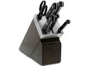 Zwilling ツヴィリング セルフシャーピング・ナイフブロック7点セット Gourmet シリーズ