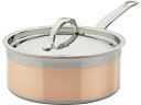 Hestan へスタン CopperBond ソースパン 2.8リットル片手鍋 Lサイズ 3QT