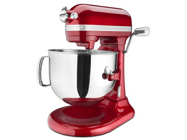 【2-5年保証・日本語訳・変換プラグ付】　KitchenAid キッチンエイド　7QTスタンドミキサー　(アップルレッド）　プロライン・シリーズ　おすすめです♪