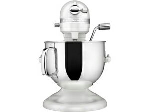 【2-5年保証・日本語訳・変換プラグ付】　KitchenAid キッチンエイド　7QTスタンドミキサー　(パールホワイト）　プロライン・シリーズ　おすすめです♪