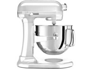 【2-5年保証・日本語訳・変換プラグ付】　KitchenAid キッチンエイド　7QTスタンドミキサー　(パールホワイト）　プロライン・シリーズ　おすすめです♪