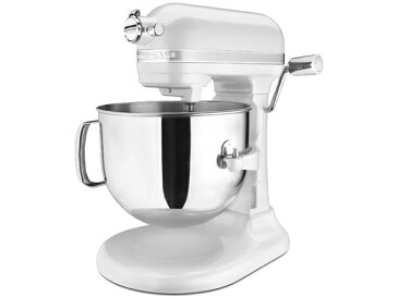 【2-5年保証・日本語訳・変換プラグ付】　KitchenAid キッチンエイド　7QTスタンドミキサー　(パールホワイト）　プロライン・シリーズ　おすすめです♪