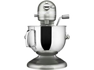 【2-5年保証・日本語訳・変換プラグ付】　KitchenAid キッチンエイド　7QTスタンドミキサー　(パールシルバー）　プロライン・シリーズ　おすすめです♪