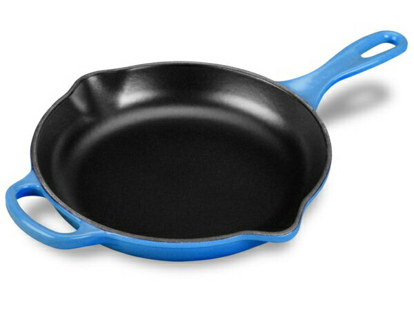 Le Creuset ル・クルーゼ　 23cm 補助ハンドル付フライパン (マルセイユブルー） 9inch　ルクルーゼのサムネイル