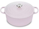 Le Creuset ル・クルーゼ 28cm ココット・ロンド (ピンクエシャロット) 7.25QT ルクルーゼ