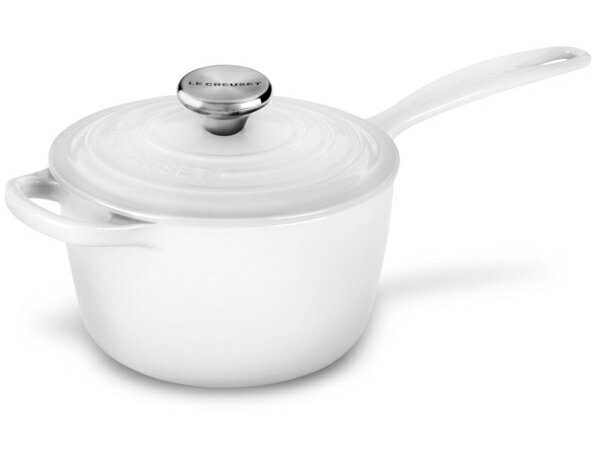 Le Creuset 롦롼16cmҼ顡ϥɥ롦ѥ ϥɥ (ۥ磻ȡ 1.75QT륯롼