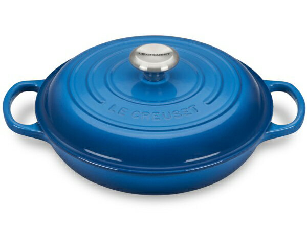 ビュッフェ・キャセロール Le Creuset ル・クルーゼ　 ビュッフェ・キャセロール　26cm (マルセイユブルー） 2.25QT　ルクルーゼ