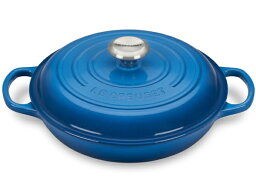 ビュッフェ・キャセロール Le Creuset ル・クルーゼ　 ビュッフェ・キャセロール　26cm (マルセイユブルー） 2.25QT　ルクルーゼ