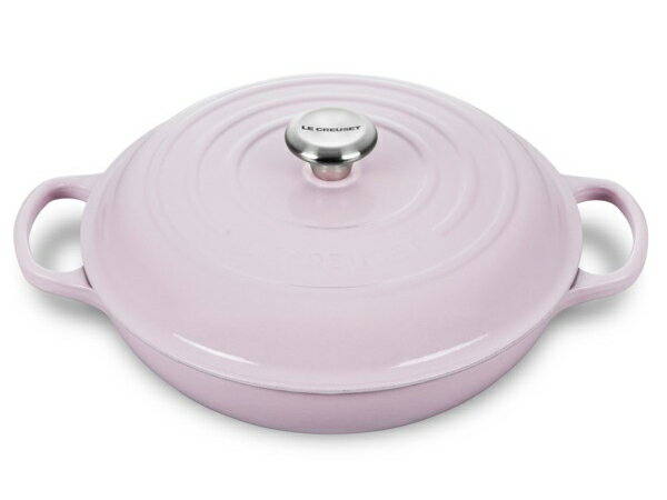 ビュッフェ・キャセロール Le Creuset ル・クルーゼ　 ビュッフェ・キャセロール　30cm (ピンクエシャロット） 3.5QT　ルクルーゼ