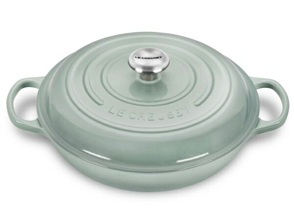 ビュッフェ・キャセロール Le Creuset ル・クルーゼ　 ビュッフェ・キャセロール　30cm (シーソルト） 3.5QT　ルクルーゼ