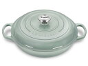 ビュッフェ・キャセロール Le Creuset ル・クルーゼ　 ビュッフェ・キャセロール　30cm (シーソルト） 3.5QT　ルクルーゼ