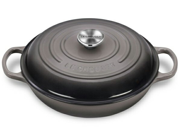 Le Creuset ル・クルーゼ　 ビュッフェ・キャセロール　30cm (オイスターグレー） 3.5QT　ルクルーゼのサムネイル