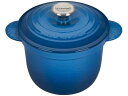 Le Creuset ル・クルーゼ　炊飯窯　2.1リットル・ライスポット　(マルセイユブルー）　ルクルーゼ