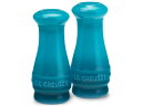 Le Creuset ル・クルーゼ ソルト&ペッパー・シェイカーセット (カリビアンブルー) 塩湖沼入れ ルクルーゼ