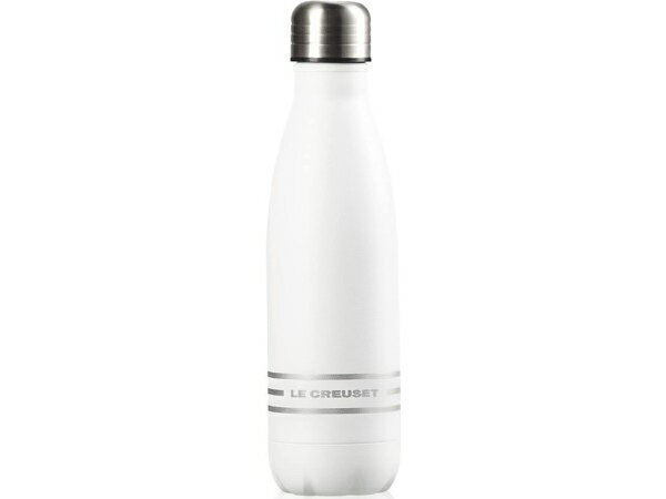 Le Creuset ル・クルーゼ　ウォーター・ボトル　（マットホワイト） 500ml 水分補給ハイドレーション・ペットボトル　ルクルーゼ